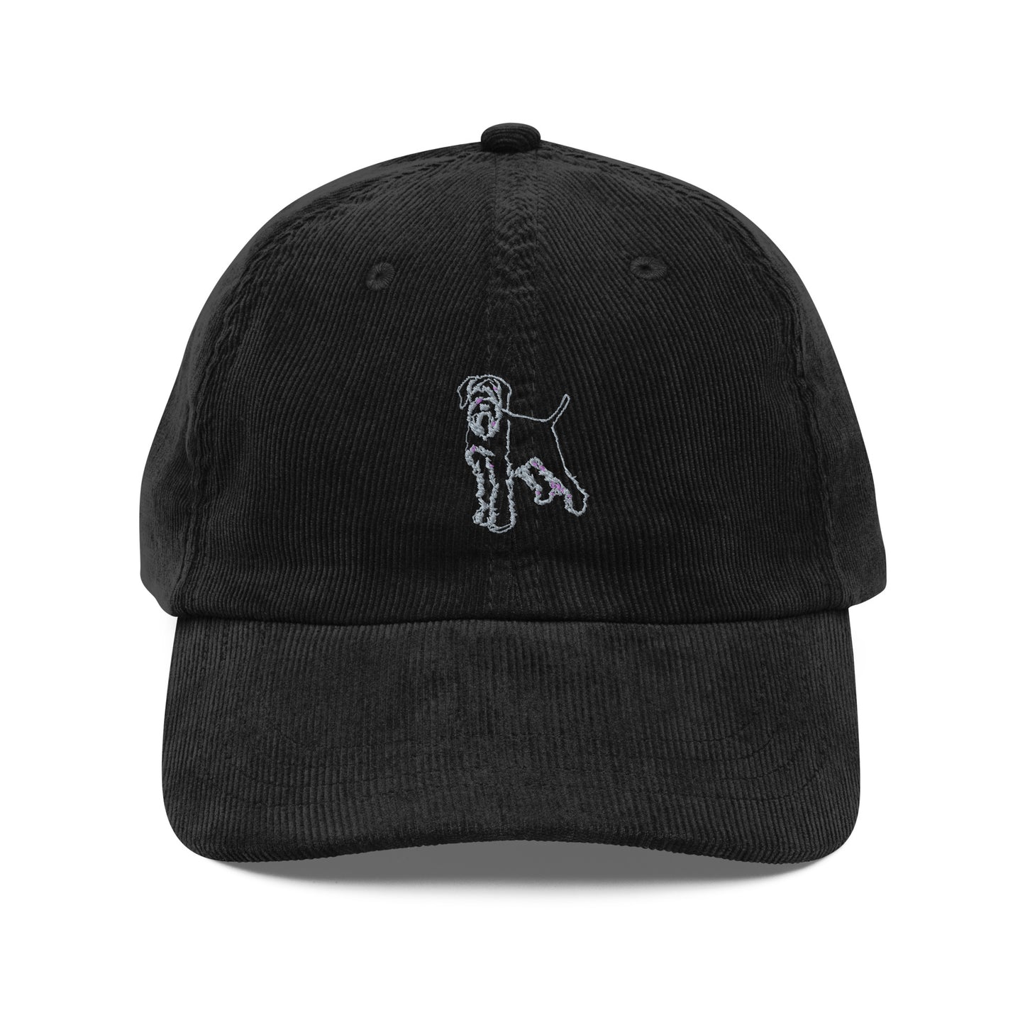 Embroidered Wirehaired Pointing Griffon - Vintage Corduroy Cap